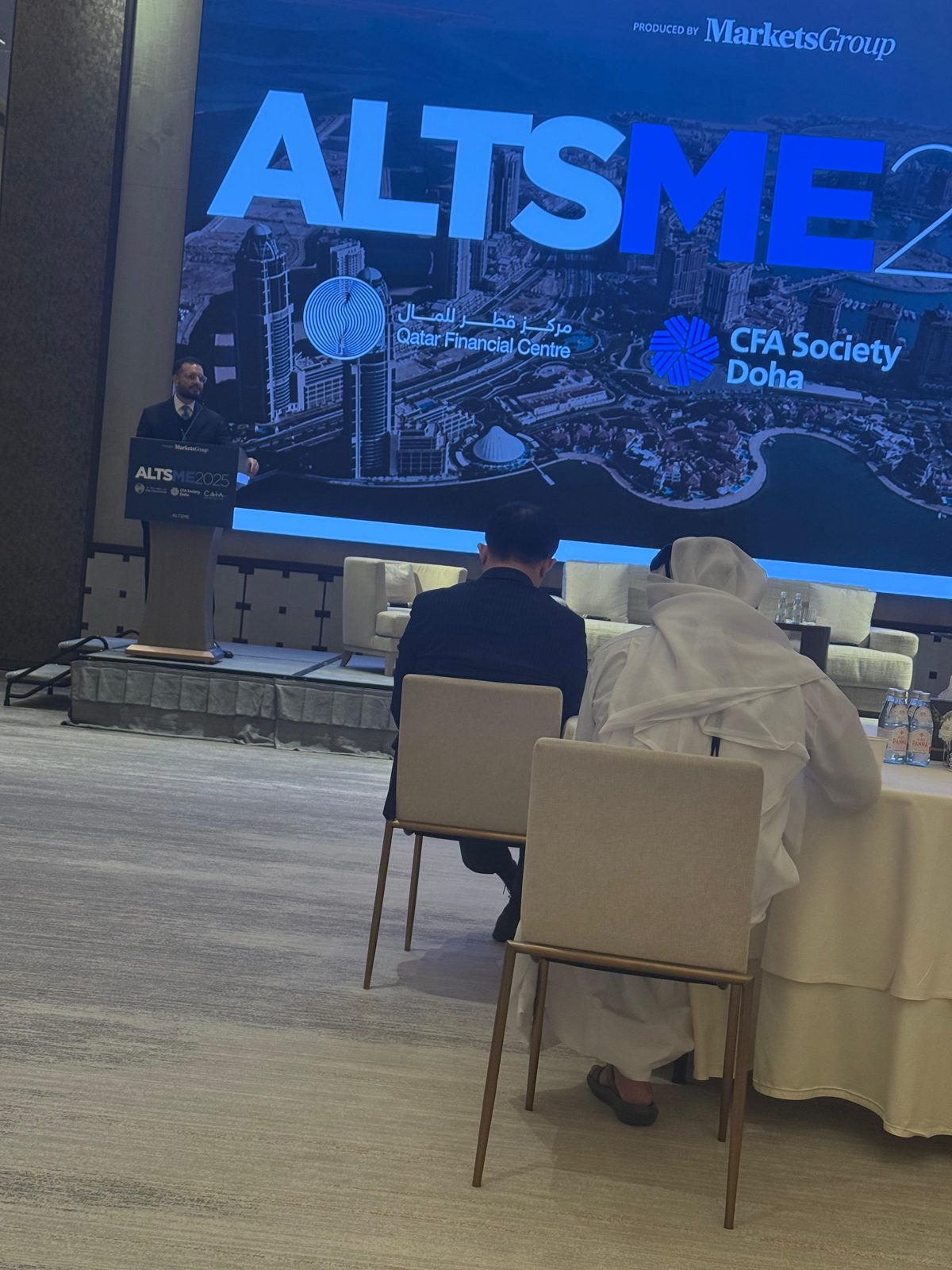Recent CFA Society Doha event